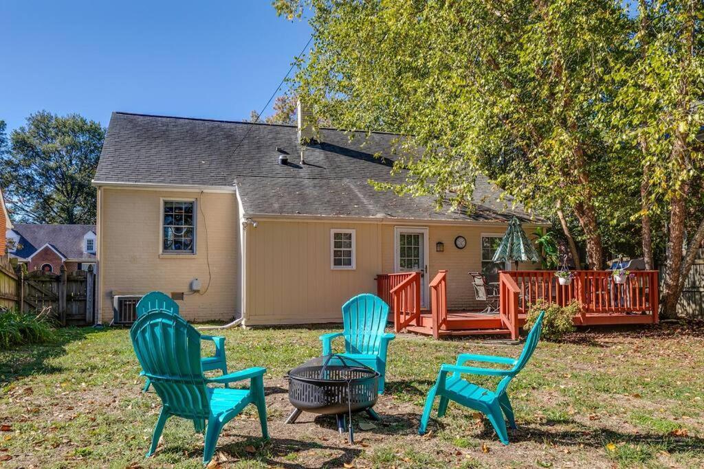 Lg Central Location Free Parking Fenced Yard Fire-Pit Richmond Kültér fotó